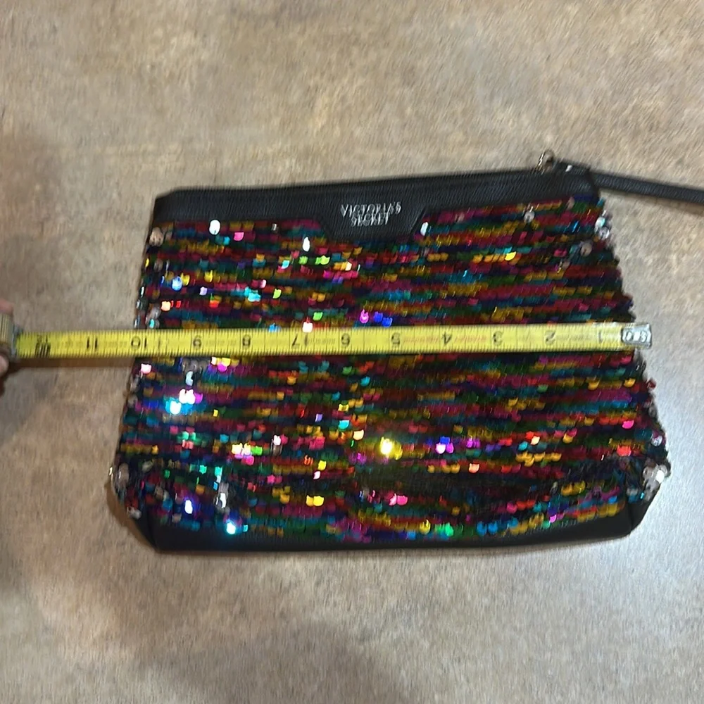 Victoria’s Secret sequin make up bag